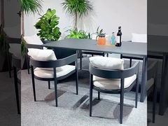 Niestandardowe stoły i krzesła na zewnątrz, wille, dziedzińce, wodoodporność na zewnątrz, ochrona przeciwsłoneczna, wszystko